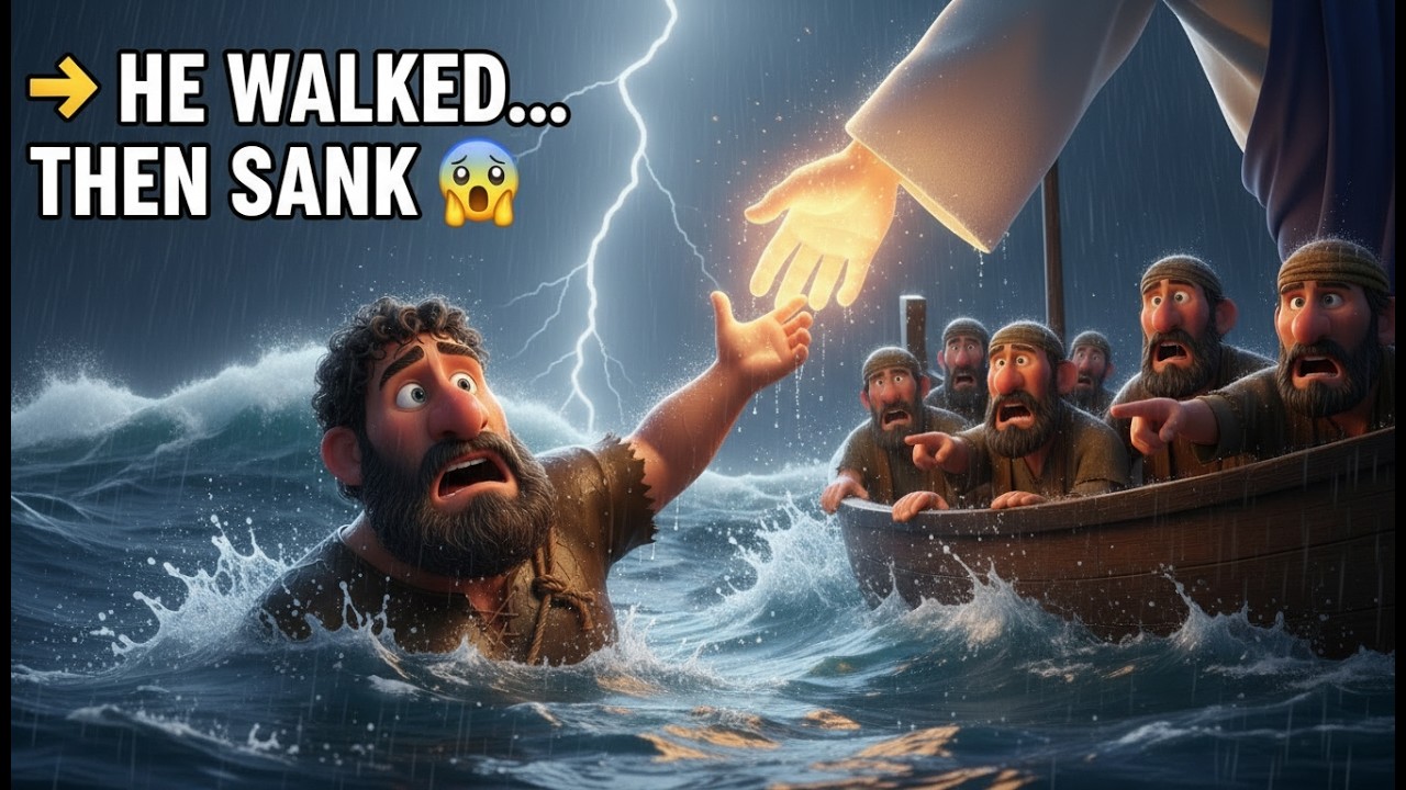 THE NIGHT PETER WALKED ON WATER