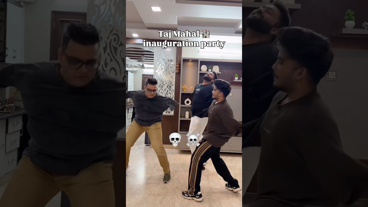 Taj Mahal Inauguration Party! 💀☠️ Funny Videos 🤣 #shorts #funny #memes #darkmemes