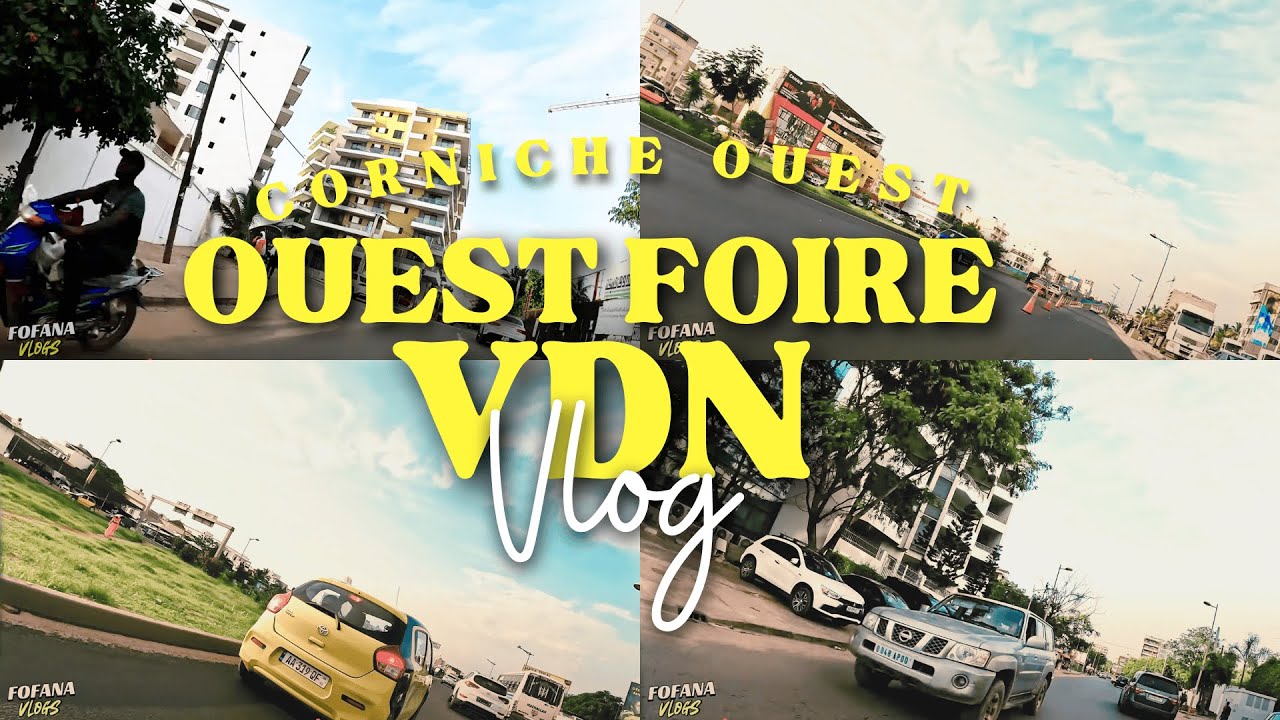 DAKAR STREETS - CORNICHE OUEST - VDN - OUEST FOIRE- SEPT. 2025