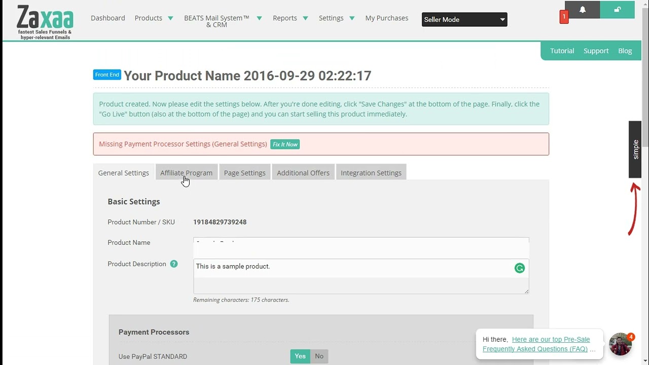 How to Add a New Product Zaxaa.