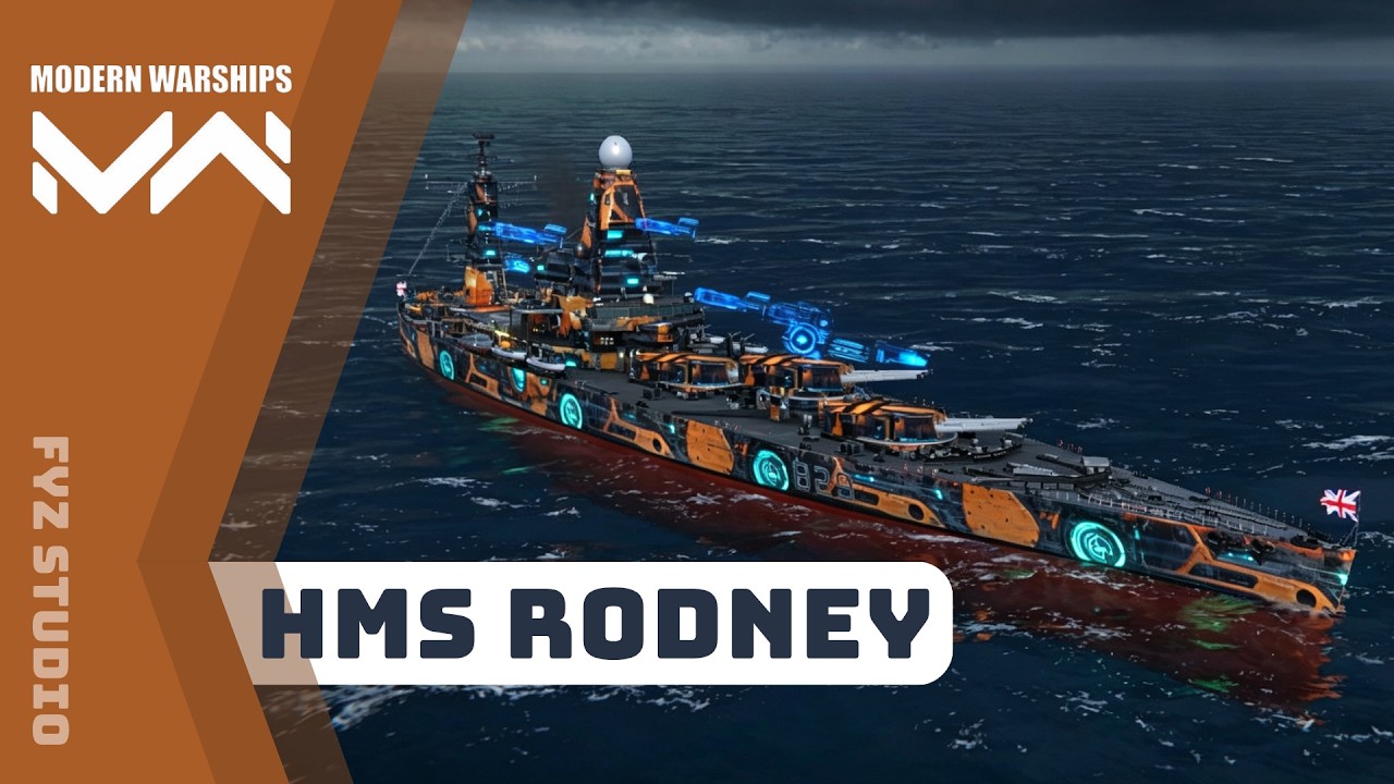 Modern Warships : HMS Rodney [Tier-3|T#140]