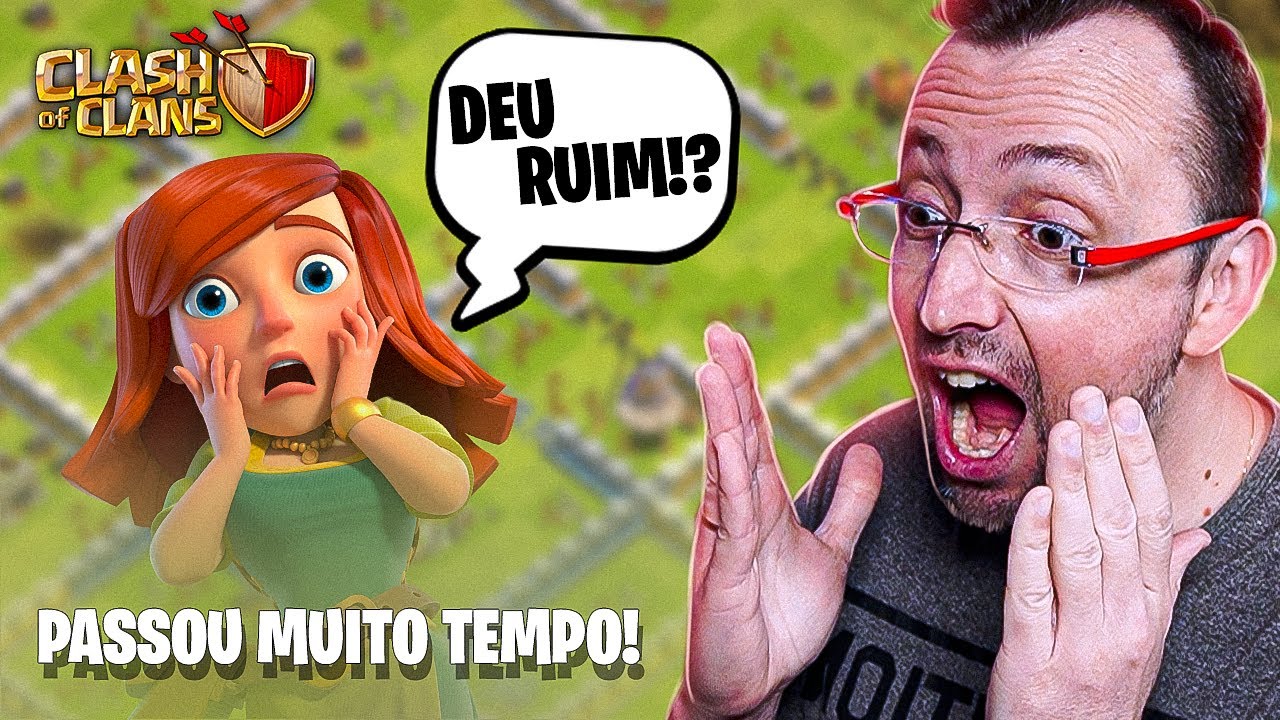 COMO ESTÁ MINHA VILA DEPOIS MUITO TEMPO SEM CLASH OF CLANS?!
