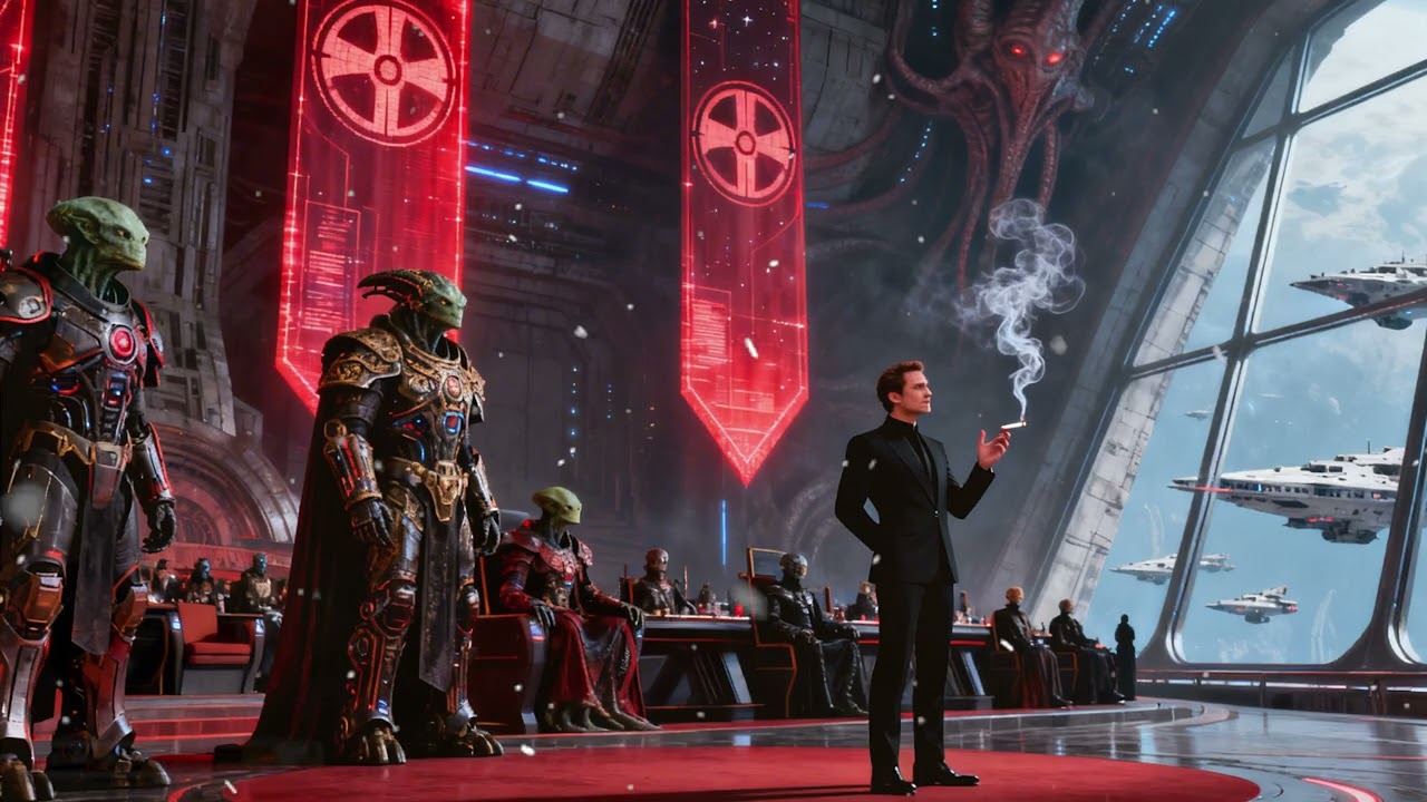 Galactic Empire Declares War Human Ambassador Shrugs and Lights a Cigarette   HFY SciFi Story