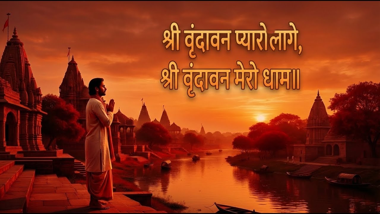 श्री वृंदावन प्यारो लागे, श्री वृंदावन मेरो धाम॥