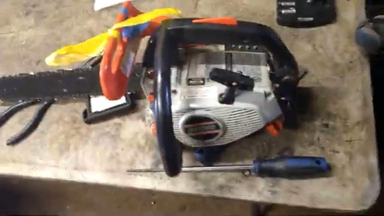 echo cs-3000 chainsaw carburetor adjustment hack