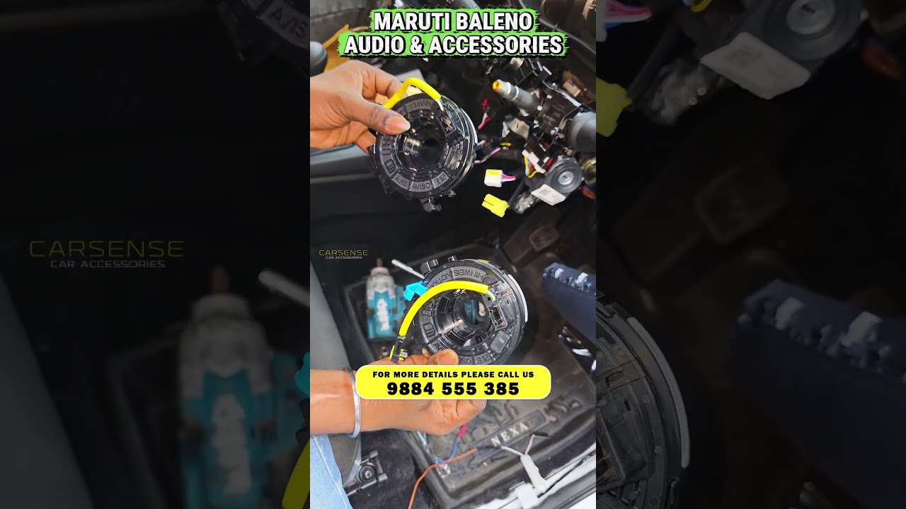 Maruti Baleno Audio & Accessories | Baleno Modification | Car Audio Upgrade | Car Sense Chennai