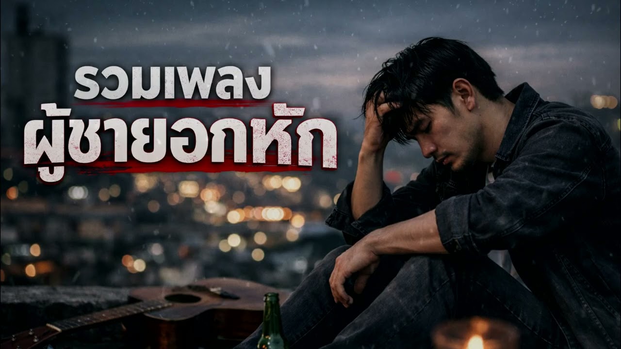 รวมเพลงผู้ชายอกหัก ฟังแบบยาวๆไม่มีสะดุด