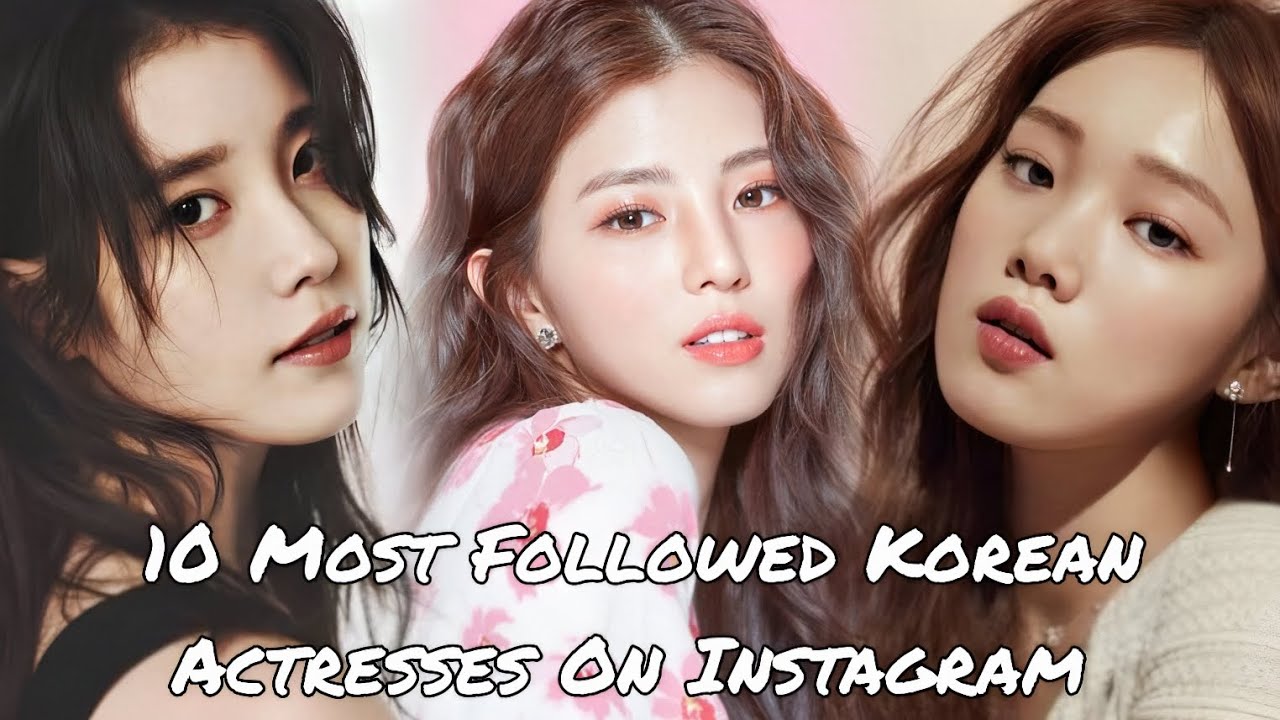 Топ-10 самых популярных корейских актрис в Instagram #factstop00 #foryou #kdramas