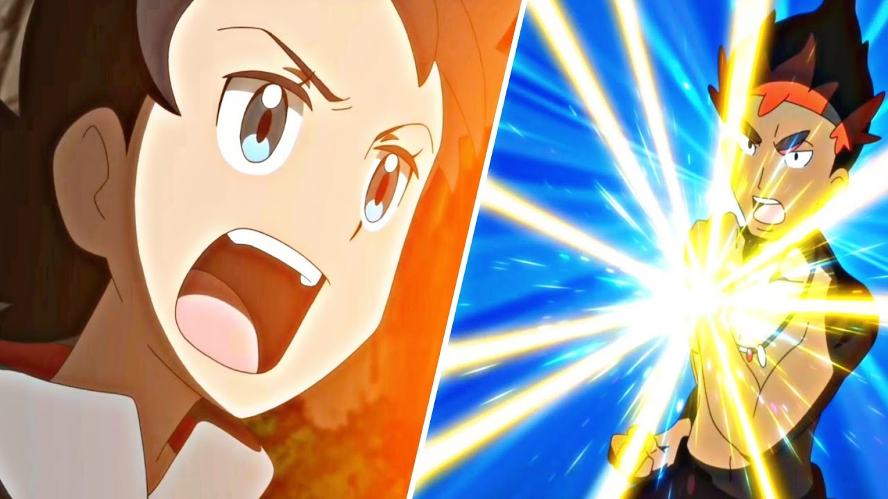 Goh's Raboot vs Kiawe's Turtonator English Dubbed  | Pok&eacute;mon Journeys Episode 37 English Dubbed
