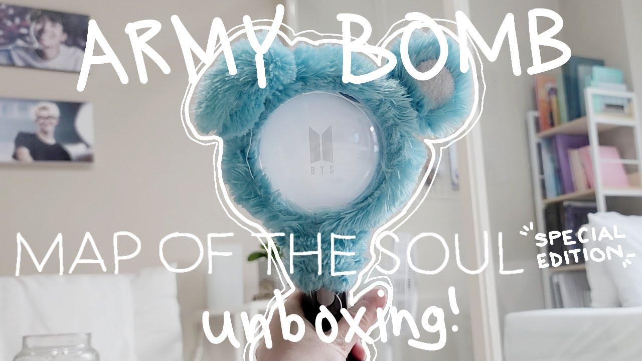 UNBOXING BTS ARMY BOMB MAP OF THE SOUL SPECIAL EDITION