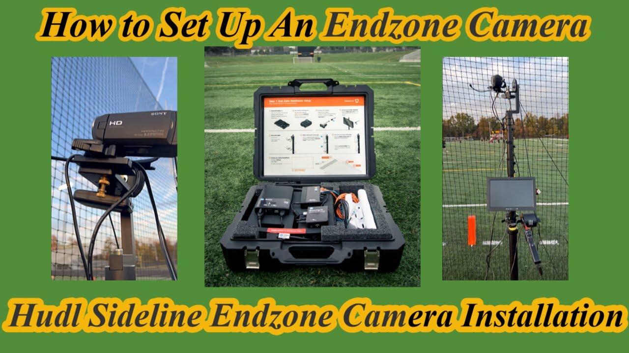 How to Set Up An Endzone Camera Hudl Sideline Endzone Camera Installation Endzone Camera