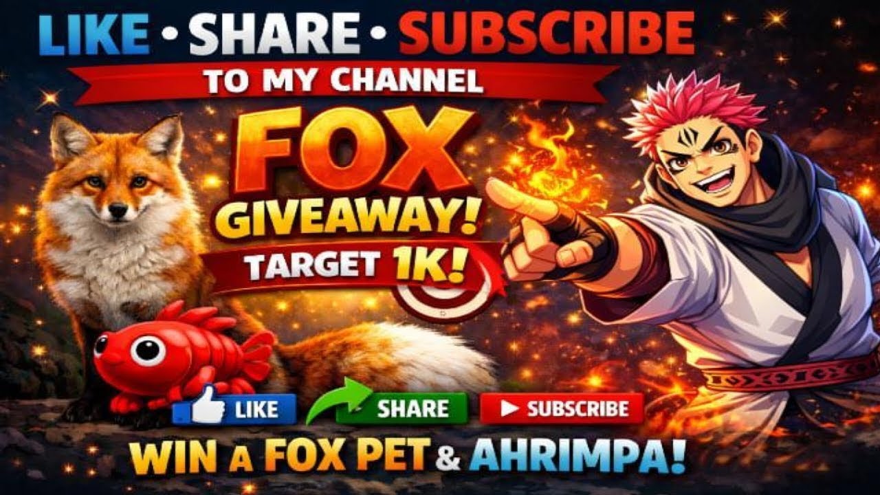 FREE FIRE 🏆 STEAL A PET CHALLENGE | FOX GIVEAWAY LIVE 🦊