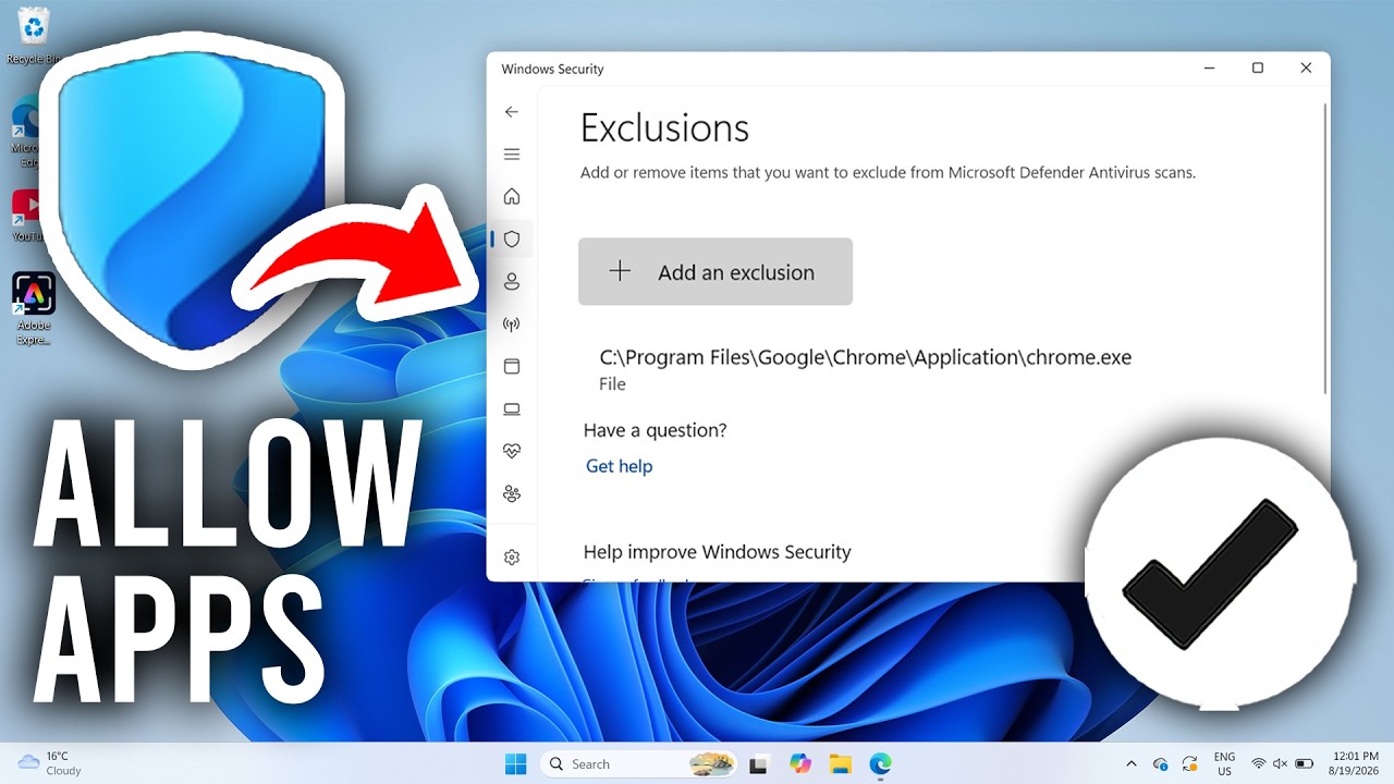 How To Allow Apps Blocked By Windows Security - Defender