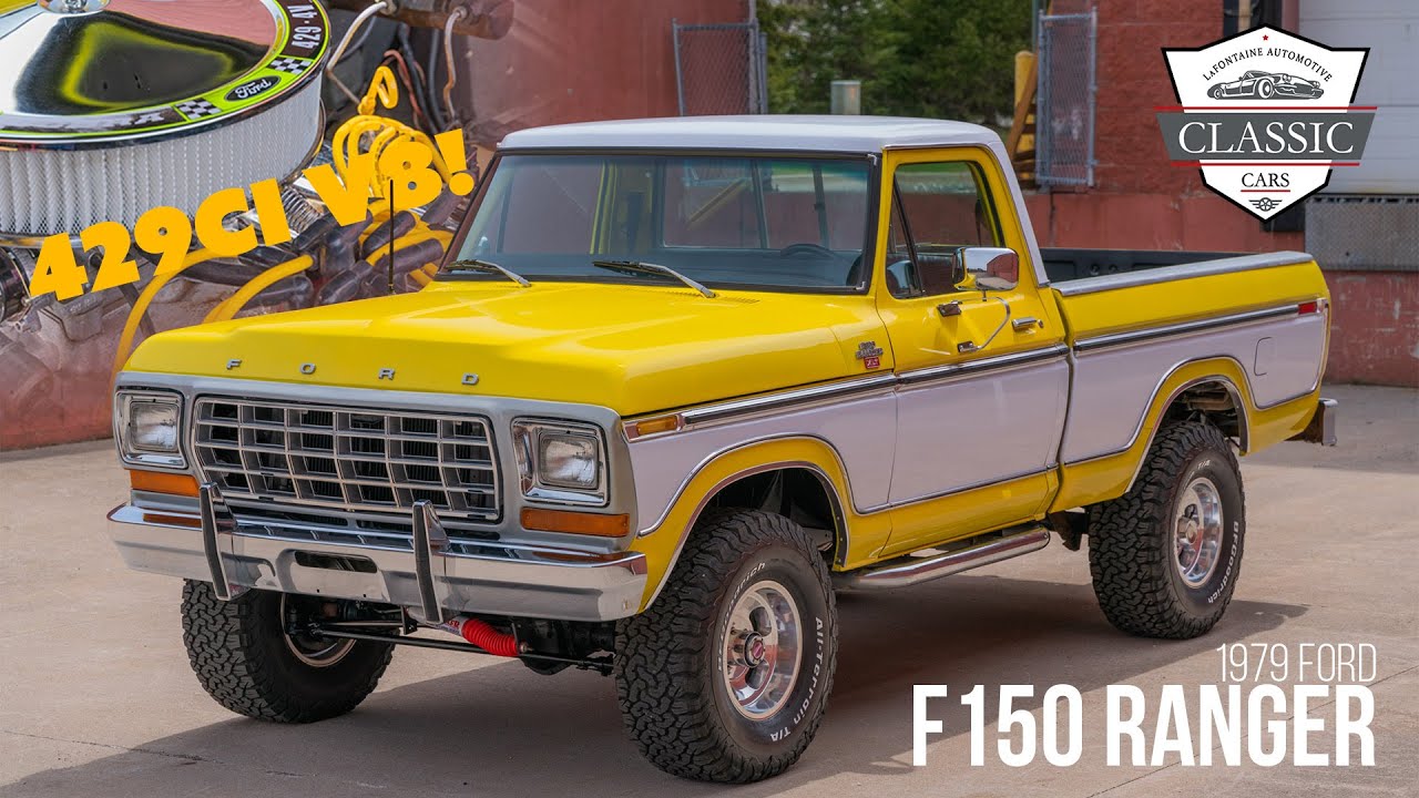 1979 Ford F150 4x4 Ranger XLT