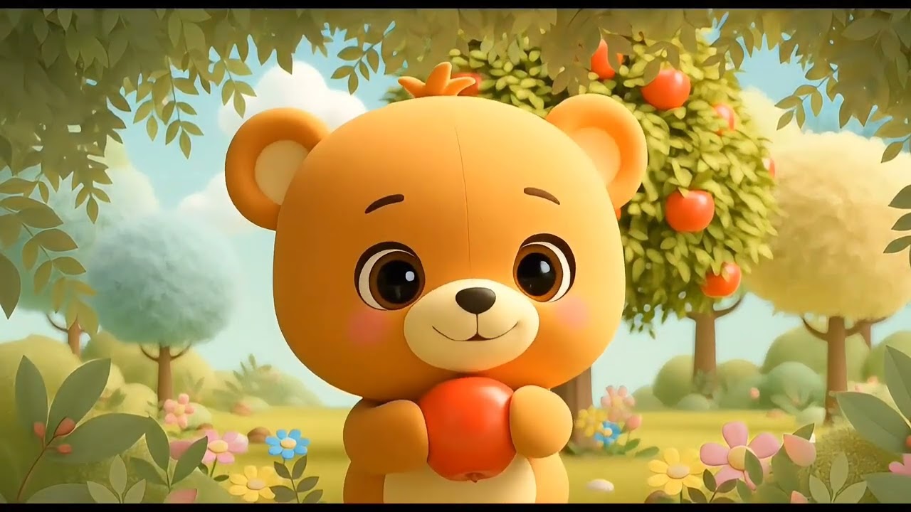 Ursulețul BeniLoo culege mere🍎🍎🍎