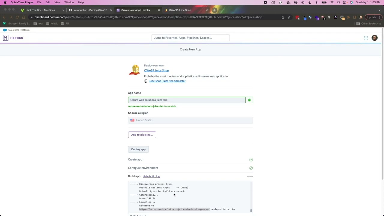 15/18 - Introduction to OWASP Juice Shop