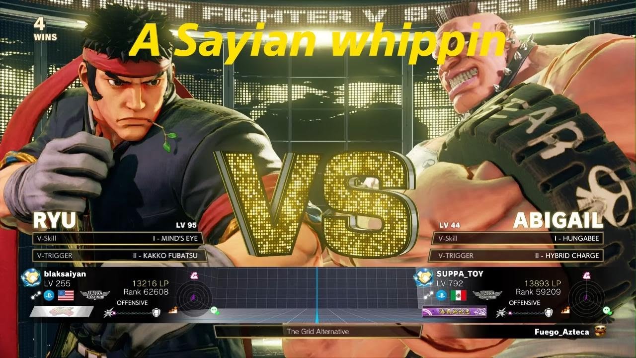 STREET FIGHTER V: blaksaiyan vs SUPPA_TOY - PERFECT