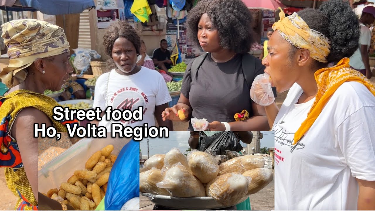 Street Food Tour in Ho, Volta Region || Amedzofe tourist site , second Highest mountain in Ghana