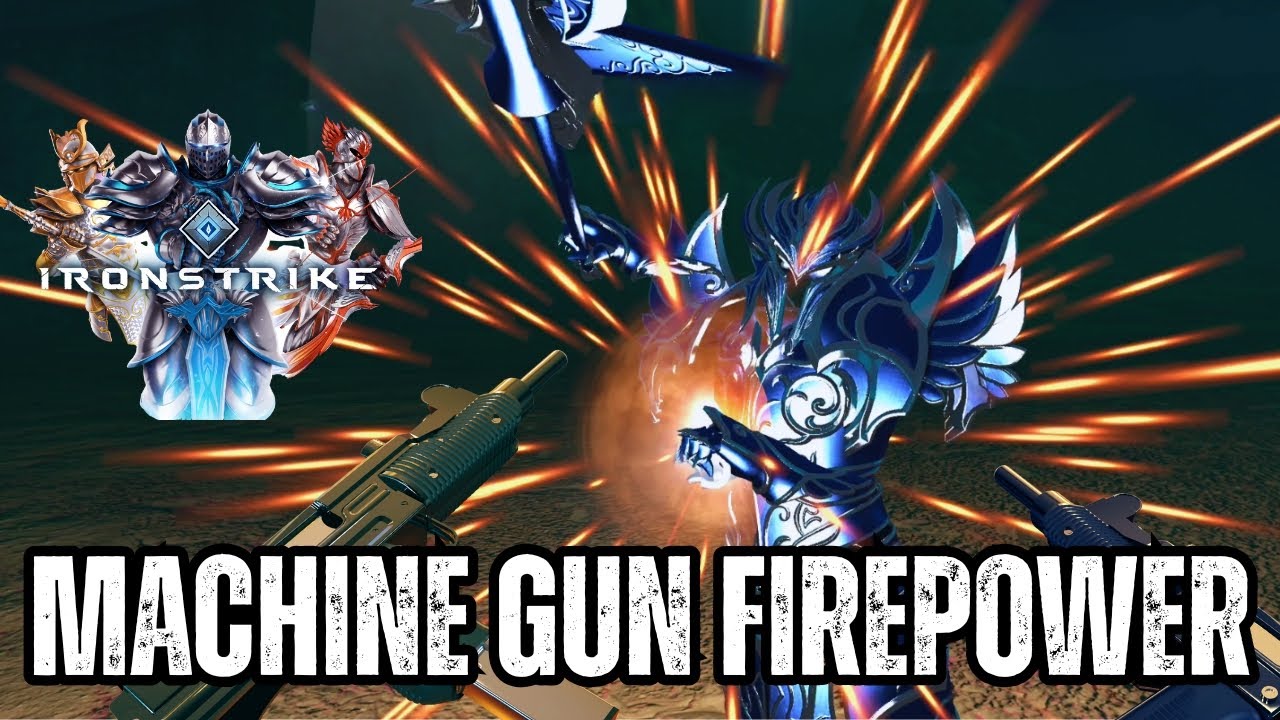 Complete Machine Gun Build ⚙️🔥 | IRONSTRIKE