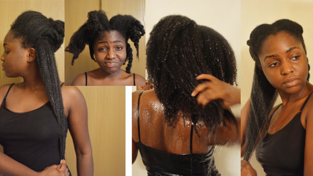 MY DEEP CONDITIONING ROUTINE FOR LONG 4C NATURAL HAIR