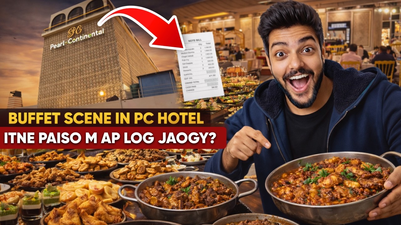 I Tried the Most Expensive Iftar Buffet in Pakistan 🇵🇰 | PC Hotel Ramadan Buffet!