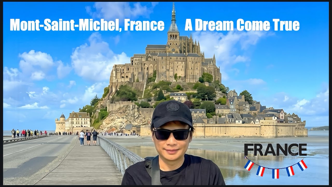 Ep 72 Visit Mont-Saint-Michel in JUST ONE DAY ทัวร์เดินชมมงต์แซงต์มิเชล 1 วัน! 