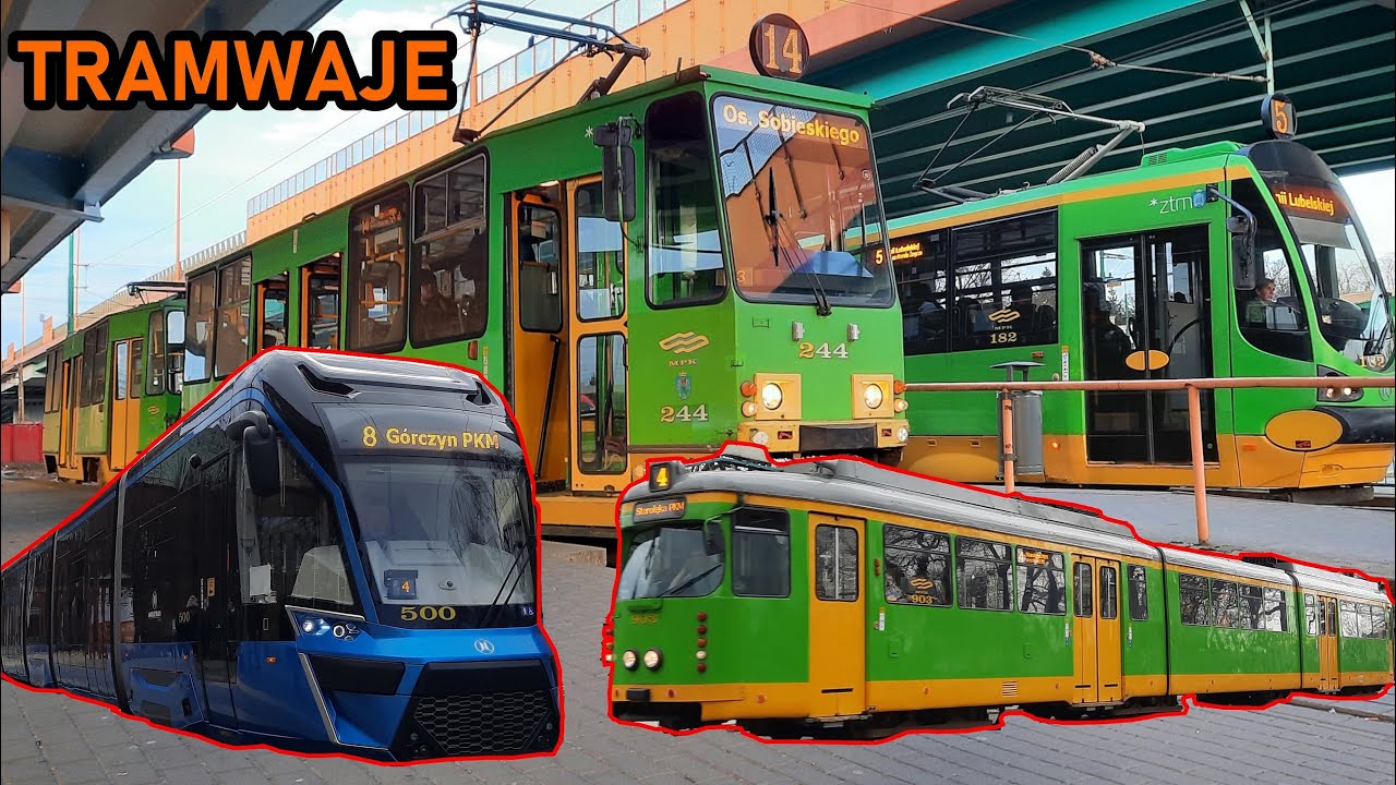Düwag GT8ZR "Helmut" | Konstal 105NaDK | Tramwaje w Poznaniu 01-04.2022 | Rivlo