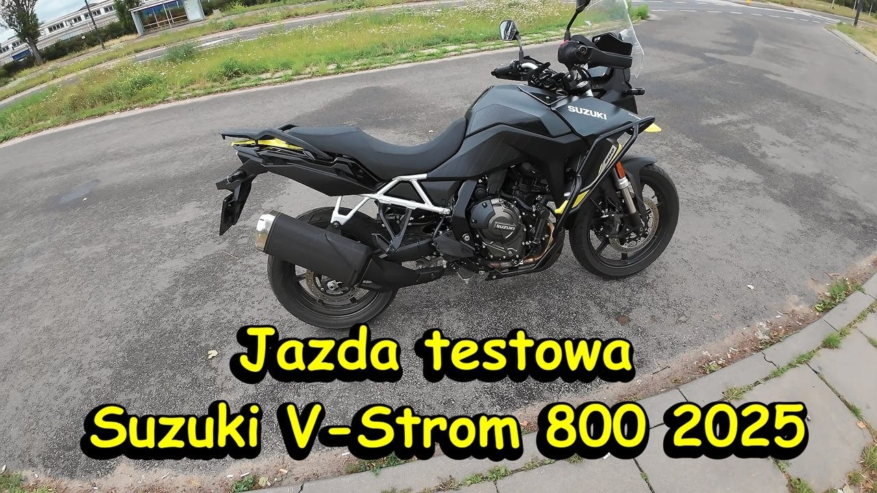 Suzuki V-Strom 800 2025 jazda testowa