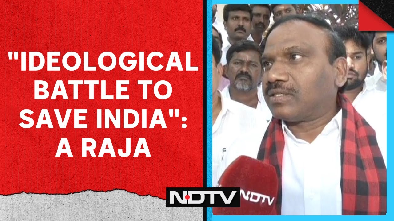 Tamil Nadu Politics | DMK’s A Raja: “Ideological Battle First, Every Issue Comes Later”