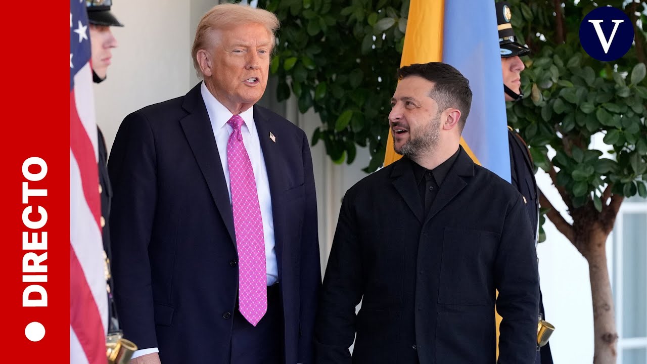 Zelenskiy habla con los medios tras la reunión con Trump en el Foro Económico Mundial