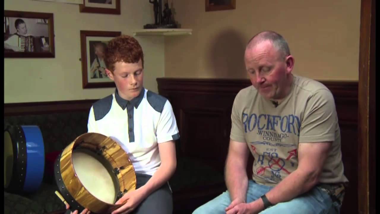 Bespoke Bodhrans with Junior Davy Part 4/6