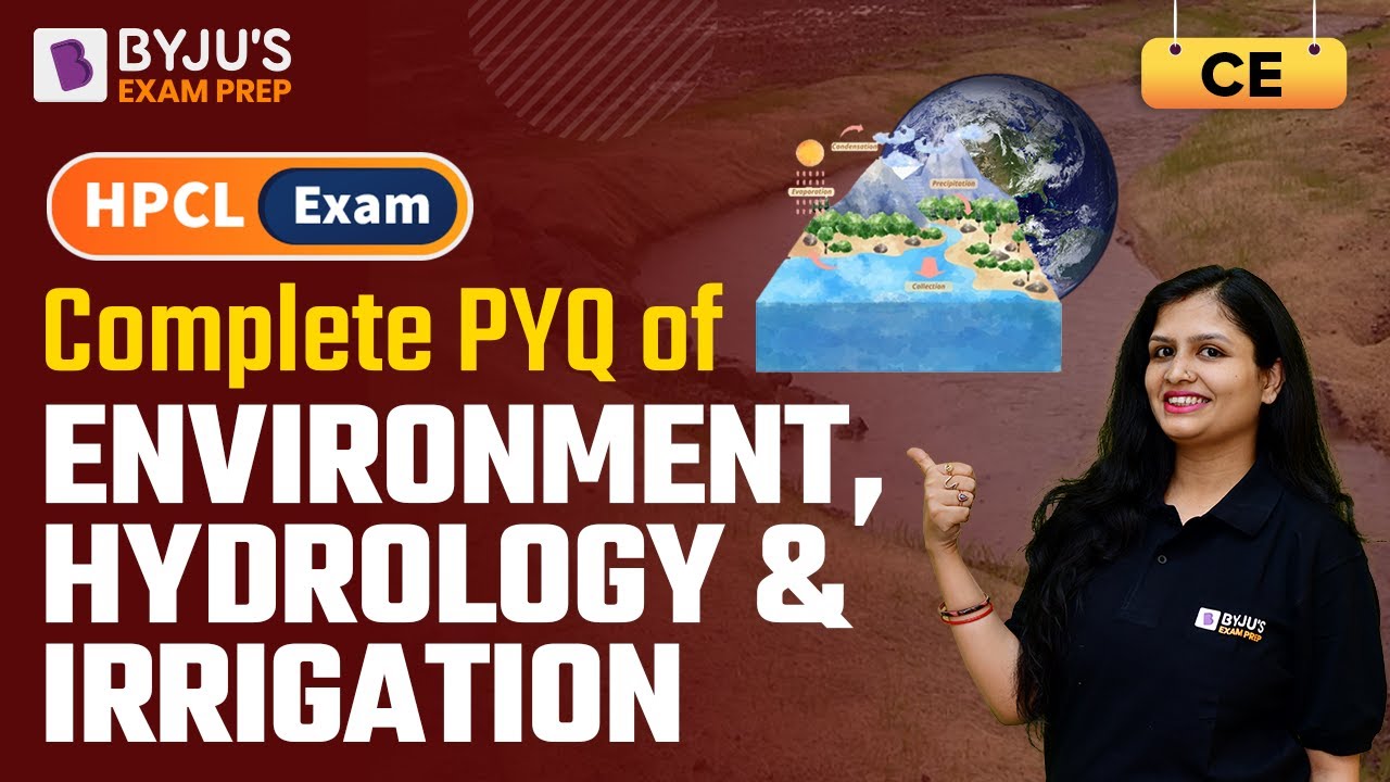 Environment Engineering, Hydrology and Irrigation Engineering Questions | HPCL Civil (CE) 2022 Exam