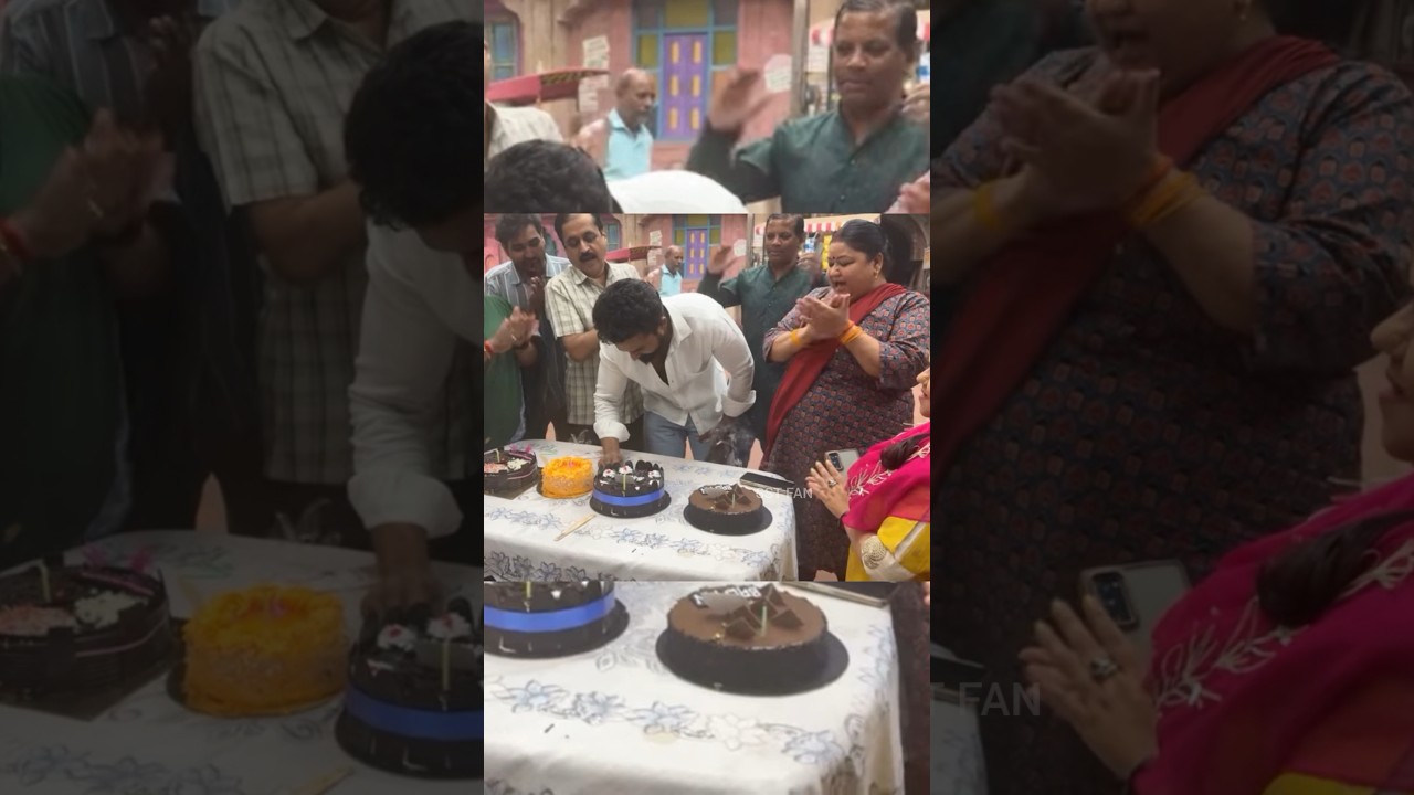 Tum Se Tum Tak: Production Manager’s Grand Birthday Celebration on Set! 🎂 #sstfan #tumsetumtak