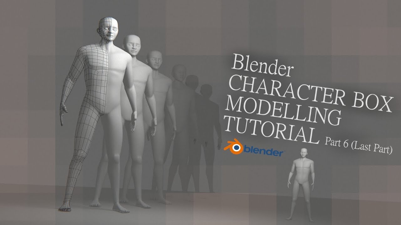 Blender Tutorial - Human Body Modelling for Animation - Part 6
