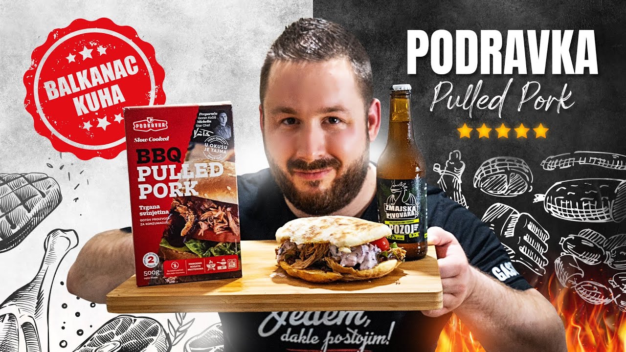 PODRAVKA TRGANA SVINJETINA *BBQ Pulled Pork* | BALKANAC KUHA