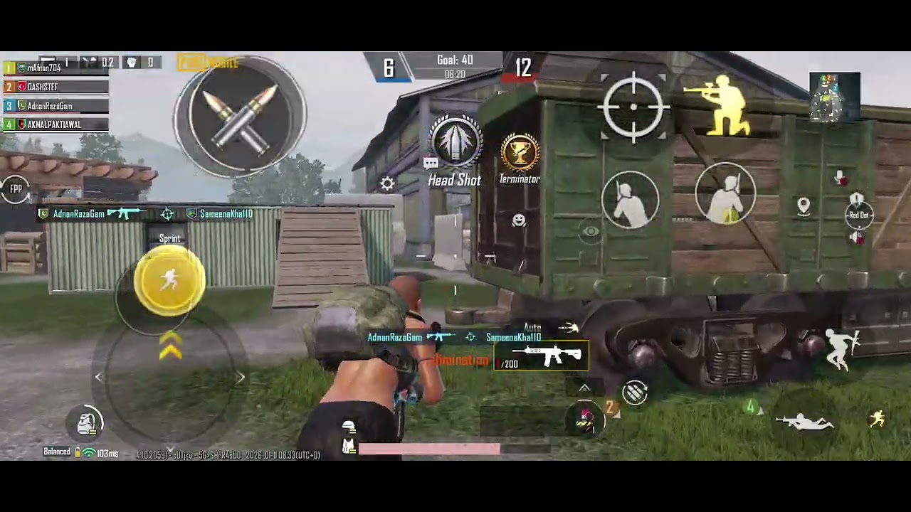 Poco X5 Pro PUBG Mobile Test Handcam 