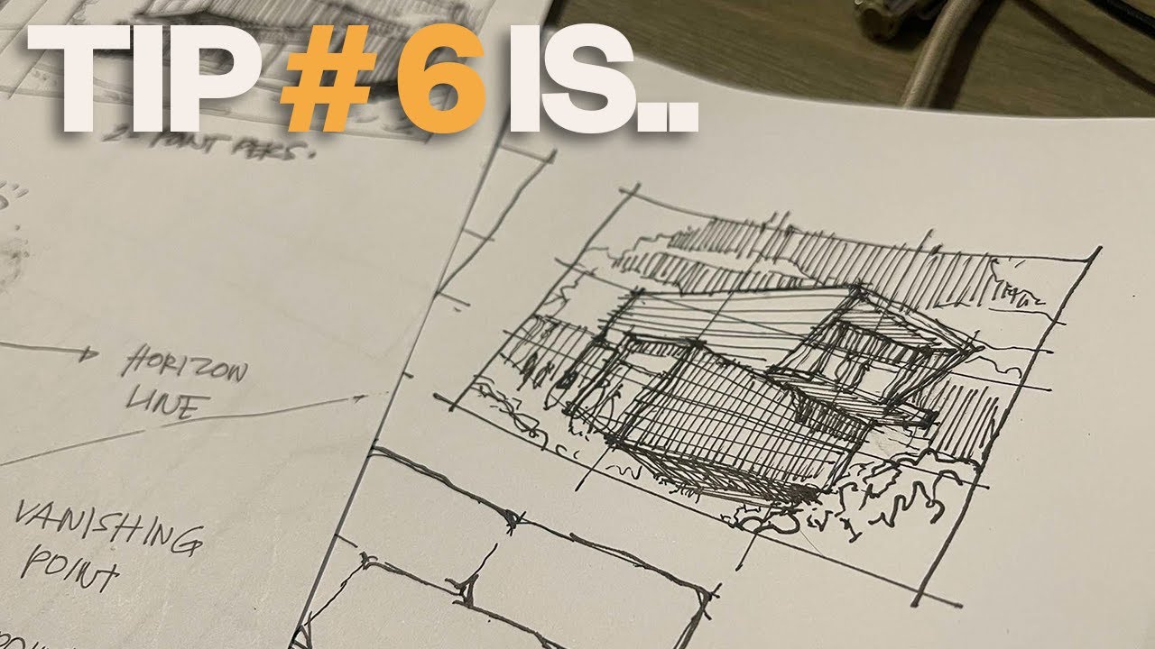 6 Tips to Sketch Like An Architect