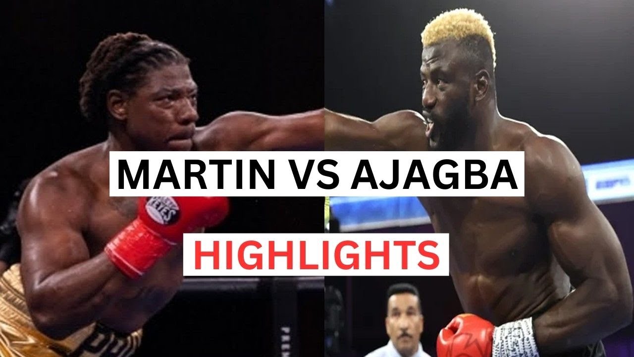 Efe Ajagba vs Charles Martin Highlights & Knockouts