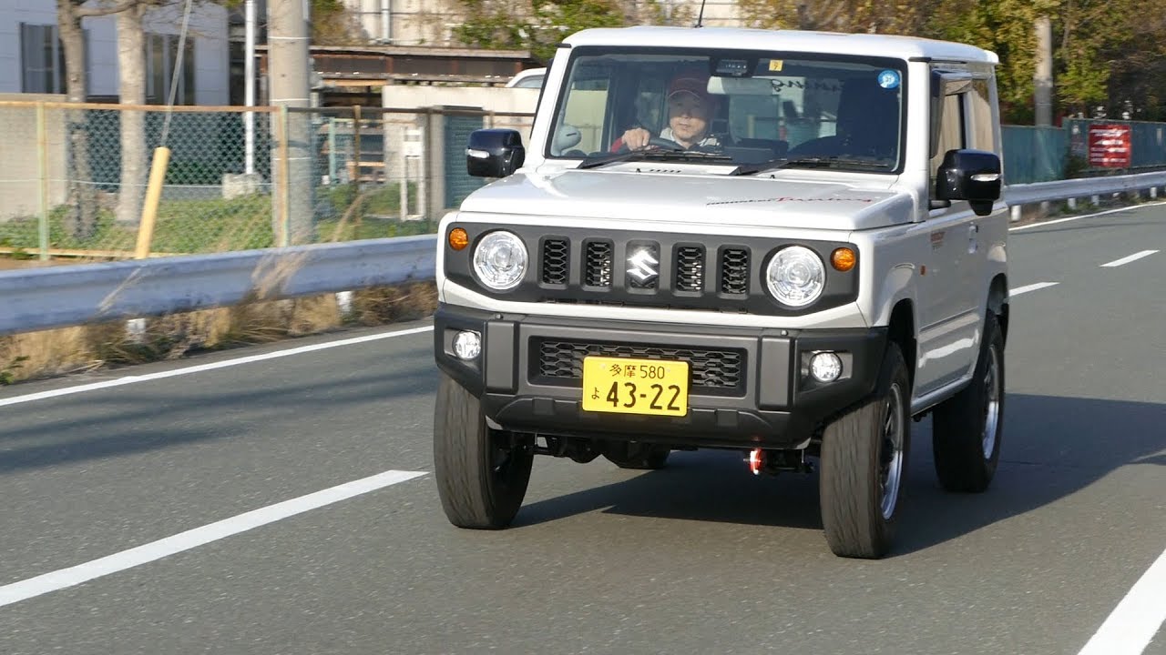 ジムニー JB64W モンスターコンプリートカー URBAN 粟津原豊のドライビングインプレ・1 MONSTER SPORT JIMNY JB64 COMPLETE CAR URBAN