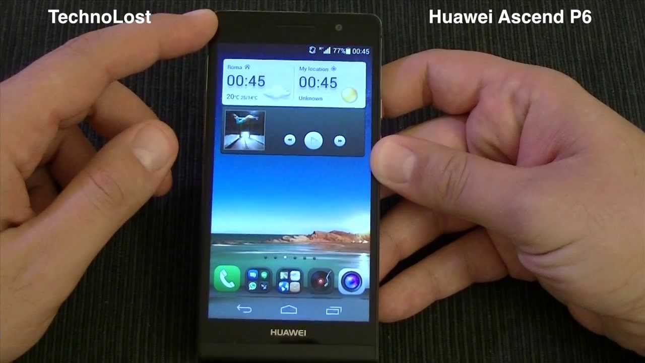 Hauwei Ascend P6 - Review [ENG] by TechnoLost