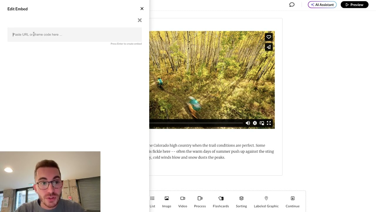 intégration de Chatbase dans Rise360