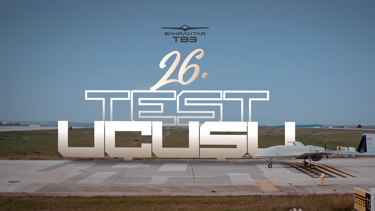 #BayraktarTB3&nbsp;26. Test U&ccedil;uşu | ASELFLIR-500 ile Dayanım Performans Testi