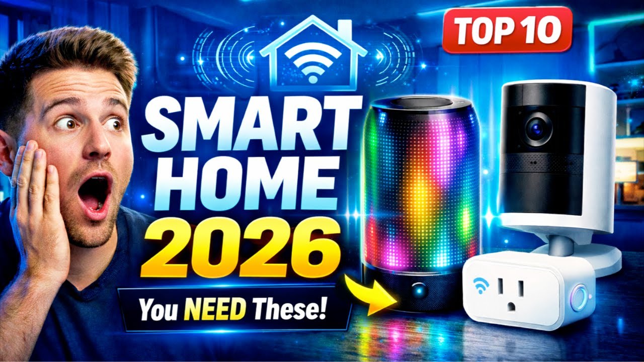 Top 10 Smart Home Gadgets 2025 | Upgrade Your Home with AI & Smart Tech