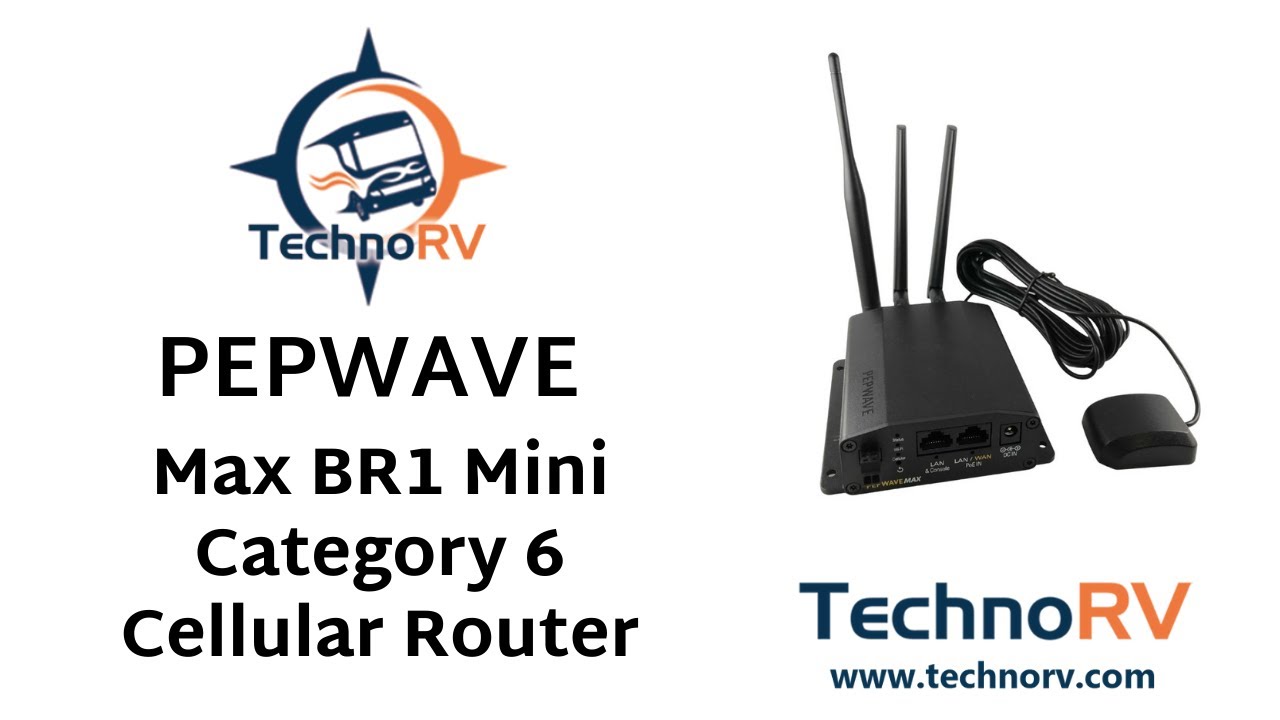 Pepwave Max BR1 Mini LTE Advanced Cellular Router Overview