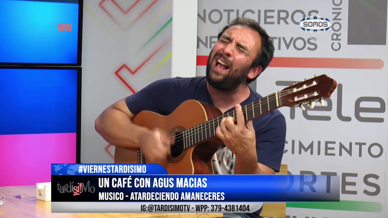 UN CAFE CON AGUSTIN MACIAS