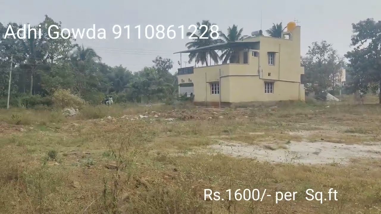 Land for Sale, Convertion Land  19.5  unta per sq ft Rs 1600/- in Mysore ( 9110861228 )
