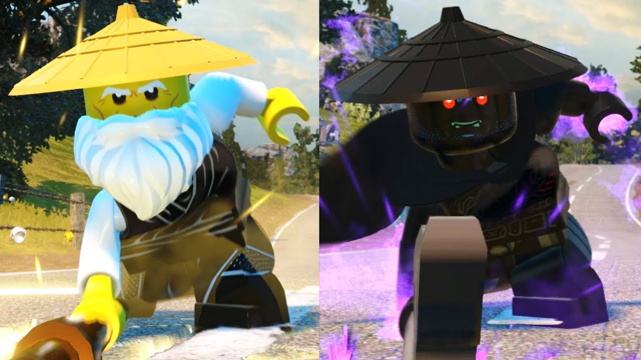 LEGO DC Super Villains - Custom Wu and Garmadon from Ninjago