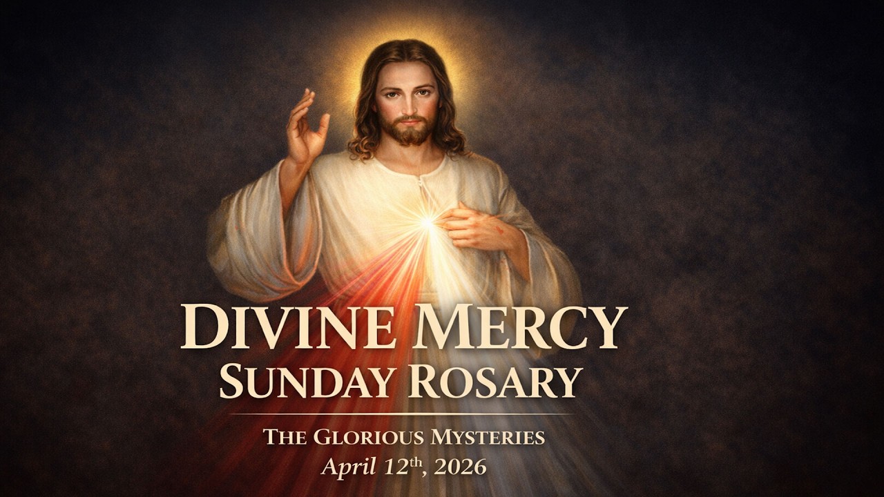 Молитва по четкам в воскресенье Божественного Милосердия ❤️ Славные Тайны | Пусть Иисус восстанов...