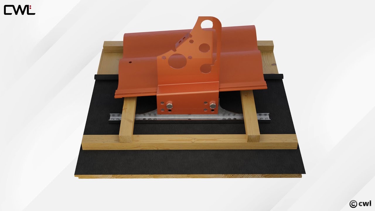 Bracket - Roof tiles on T&G wood/plywood