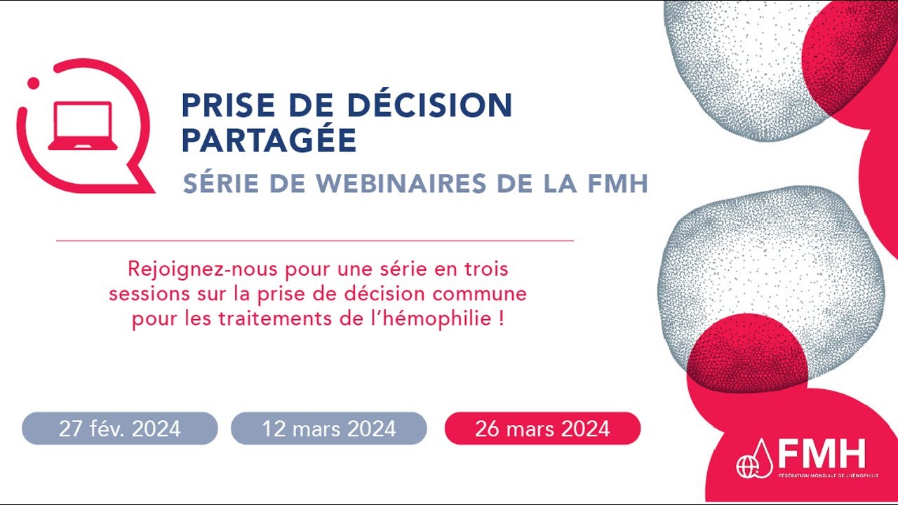 Prise de décision partagée pour l'hémophilie | 26 mars 2024